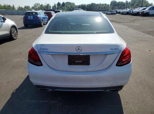 55SWF4KBXHU227254 2017 MERCEDES-BENZ C White Front interior view