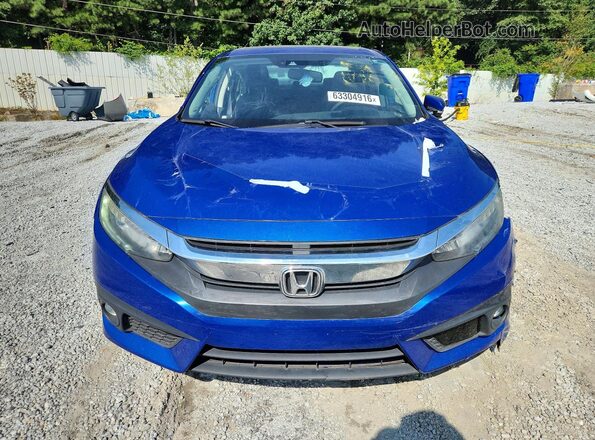 19XFC1F96GE002298 2016 HONDA CIVIC Blue უკანა ხედი