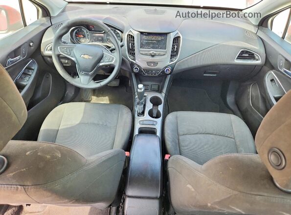 1G1BE5SM9K7112760 2019 CHEVROLET CRUZE Red Вид щитка приладів