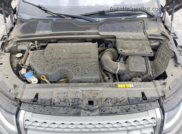 SALVP2RX7JH324250 2018 LAND ROVER RANGE ROVER Charcoal VIN კოდის სტიკერის ხედი
