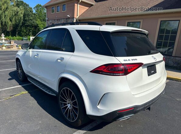 4JGFB4JB2MA406689 2021 MERCEDES-BENZ GLE Белый Задняя правая четверть