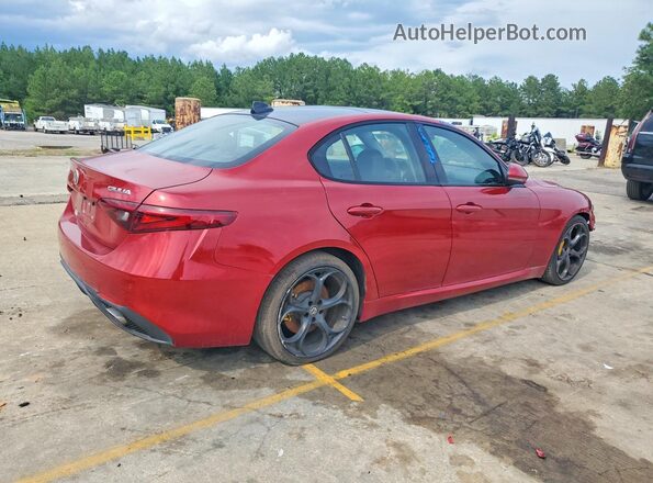 ZARFAECN1H7561781 2017 ALFA ROMEO GIULIA Red Front right