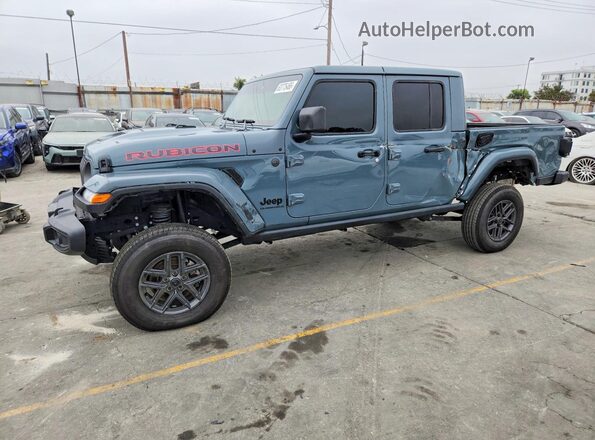 1C6PJTAG6SL533097 2025 JEEP GLADIATOR Gray Rear left