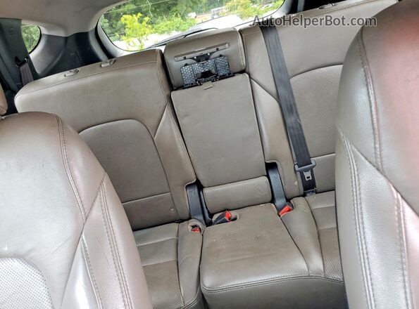 5XYZUDLB6HG383724 2017 HYUNDAI SANTA Серебряный Вид задней части салона