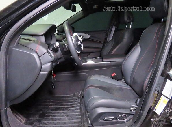 19UUB6F50RA001031 2024 ACURA TLX Black Вид задніх сидінь
