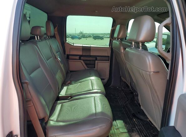 1FT8W3DT7KEC69013 2019 FORD F350 Белый Вид задней части салона