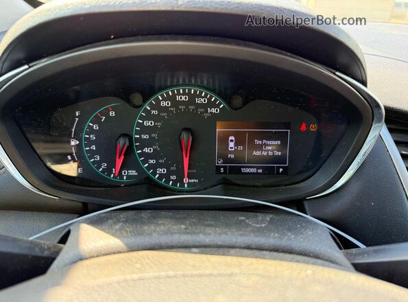KL7CJKSBXLB085648 2020 CHEVROLET TRAX Black Vista del cuadro de instrumentos
