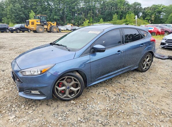 1FADP3L96JL208155 2018 FORD FOCUS Blue უკანა მარცხენა