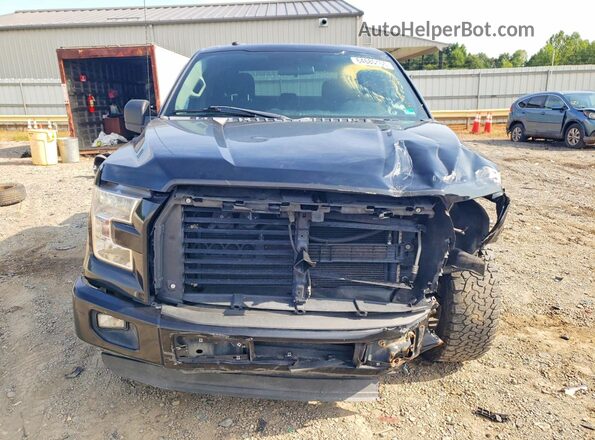 1FTEW1CP1HFC79521 2017 FORD F150 Black Հետևի տեսք