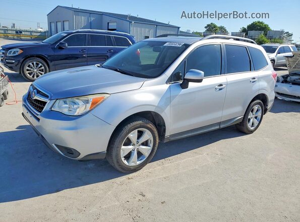 JF2SJADCXGH548889 2016 SUBARU FORESTER Silver Rear left