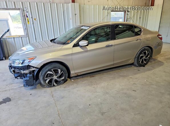 1HGCR2F34HA298740 2017 HONDA ACCORD Tan Trasero izquierdo