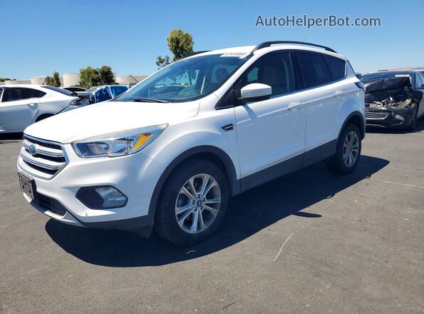 1FMCU0GD6JUD07995 2018 FORD ESCAPE White უკანა მარცხენა