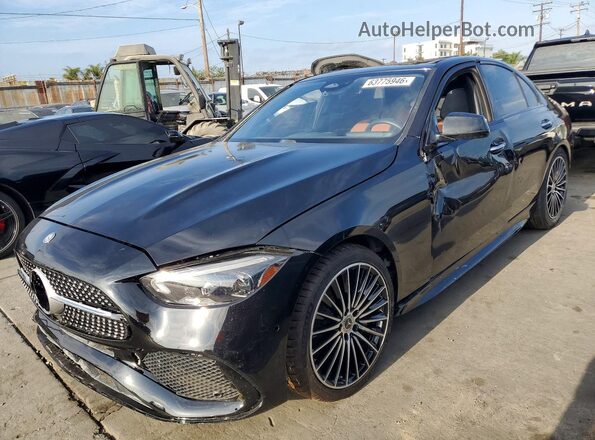 W1KAF4GB7RR231994 2024 MERCEDES-BENZ C Черный Задняя левая четверть