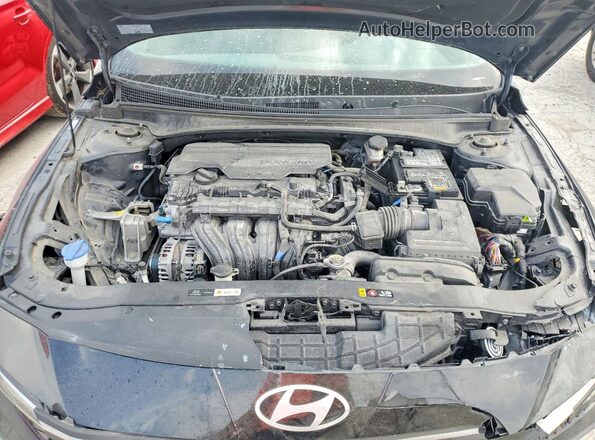 KMHLL4DG7SU889907 2025 HYUNDAI ELANTRA Black Շարժիչի բաժամունքի տեսք