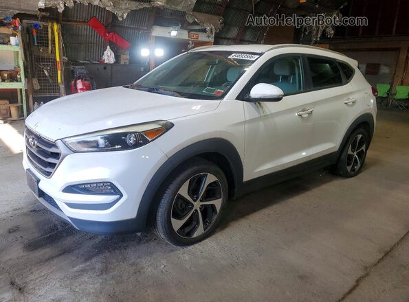 KM8J3CA29GU093175 2016 HYUNDAI TUCSON White უკანა მარცხენა