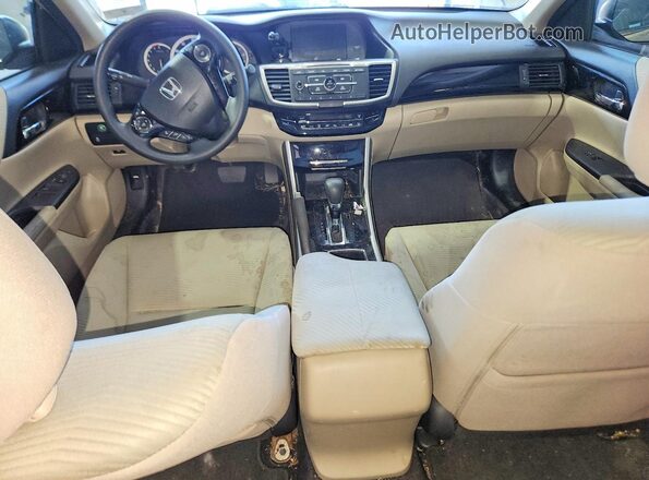 1HGCR2F34HA298740 2017 HONDA ACCORD Tan Vista del cuadro de instrumentos