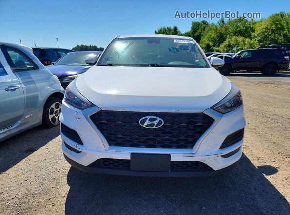 KM8J2CA4XKU982869 2019 HYUNDAI TUCSON White Вид ззаду
