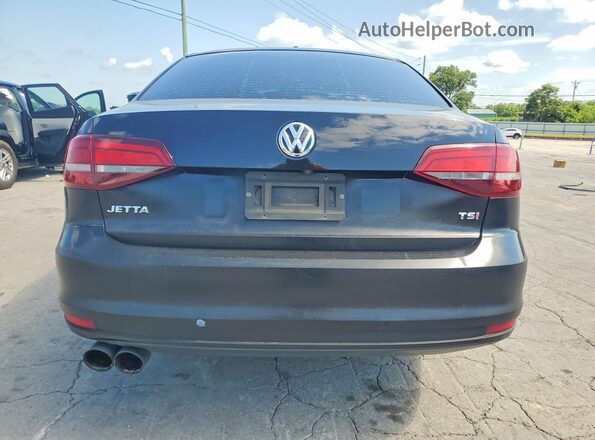 3VW2B7AJ8HM313791 2017 VOLKSWAGEN JETTA Black Вид салону спереду
