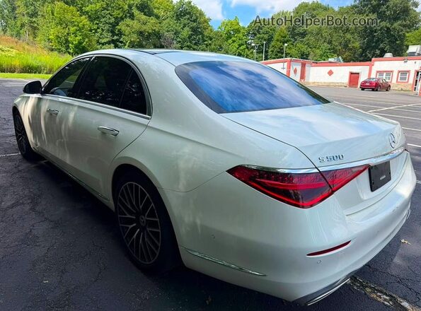 W1K6G6DB7NA071286 2022 MERCEDES-BENZ S White უკანა მარჯვენა