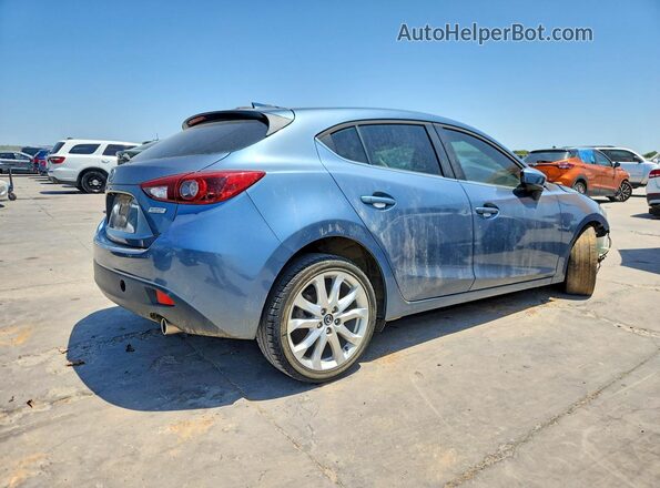 JM1BM1N30G1277628 2016 MAZDA 3 Blue Delantero derecho