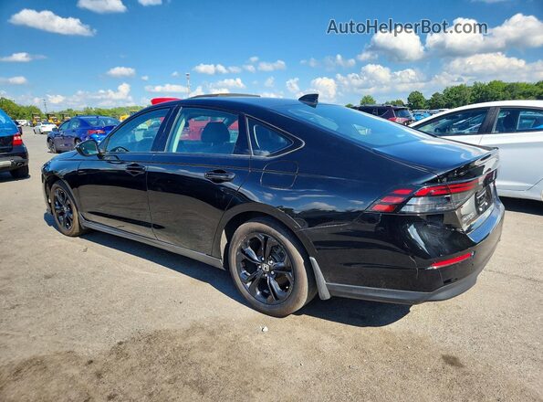 1HGCY1F47SA008505 2025 HONDA ACCORD Black Trasero derecho