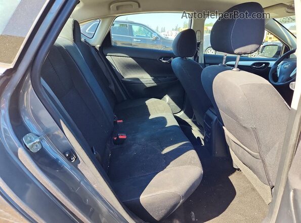 3N1AB7AP1HY406697 2017 NISSAN SENTRA Gray უკანა სალონის ხედი