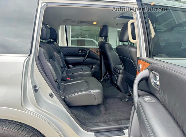 JN8AY2BA1M9372547 2021 NISSAN ARMADA Silver Front interior view