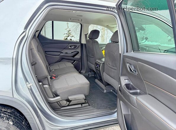 1GNEVGKW8KJ105259 2019 CHEVROLET TRAVERSE Gray Vista interior delantera