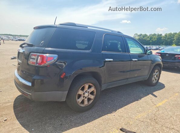 1GKKRPKD7GJ243837 2016 GMC ACADIA Black Przód prawy