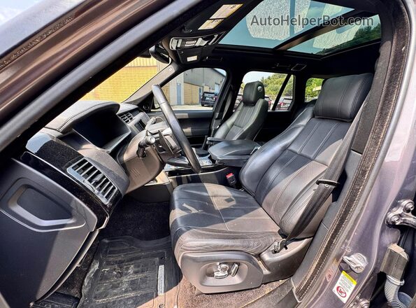 SALGS2EF5GA296356 2016 LAND ROVER RANGE ROVER Серый Вид задних сидений