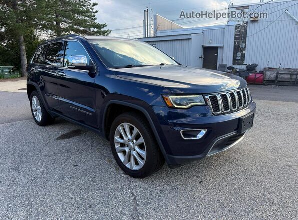1C4RJFBGXHC646139 2017 JEEP CHEROKEE Синий Задняя правая четверть