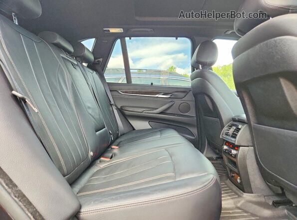 5UXKT0C50J0W03487 2018 BMW X5 Black Вид підкапотного простору