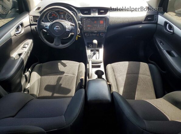 3N1AB7AP1KY272555 2019 NISSAN SENTRA Gray Widok zestawu wskaźników