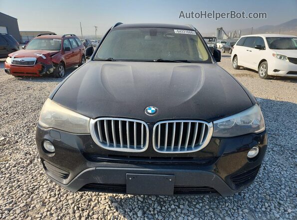 5UXWX9C59G0D67685 2016 BMW X3 Black Widok z tyłu