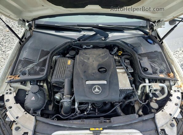 WDDWJ4JB8HF407383 2017 MERCEDES-BENZ C-CLASS White Շարժիչի բաժամունքի տեսք