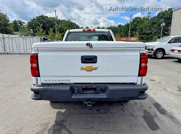 1GCVKNEH4JZ255873 2018 CHEVROLET SILVERADO Белый Вид сзади