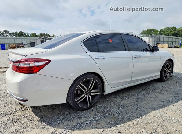 1HGCR2F51GA147354 2016 HONDA ACCORD White Delantero derecho