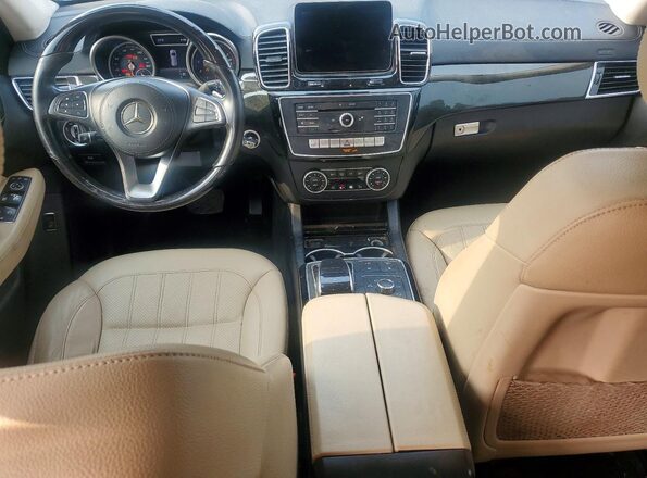 4JGDF6EE2HA896861 2017 MERCEDES-BENZ GLS Blue Widok zestawu wskaźników