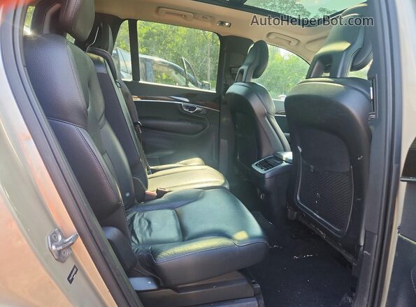 YV4A22PKXG1053923 2016 VOLVO XC90 Gold Вид підкапотного простору