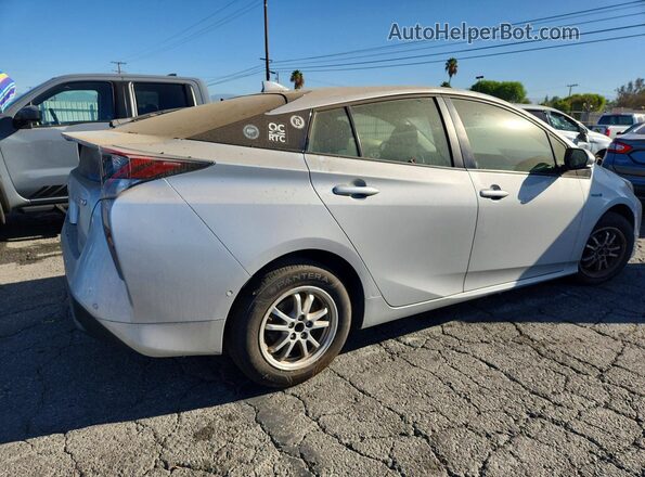 JTDKBRFU5J3591783 2018 TOYOTA PRIUS Silver Front right