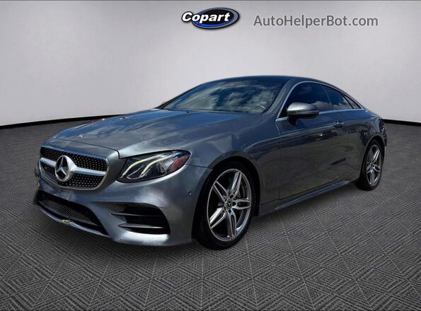 WDD1J6FBXJF010617 2018 MERCEDES-BENZ E-CLASS Черный Задняя правая четверть
