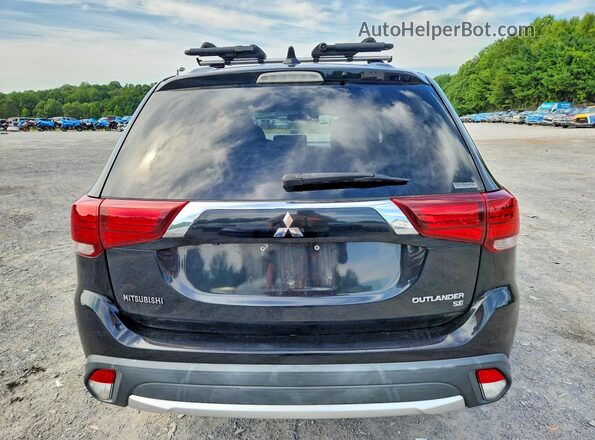 JA4AZ3A3XJJ002722 2018 MITSUBISHI OUTLANDER Black Սալոնի դիմացի տեսք