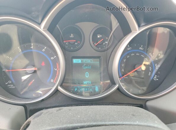 1G1PC5SH4G7152993 2016 CHEVROLET CRUZE Silver Rear interior view