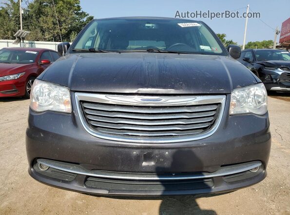 2C4RC1BG8GR165728 2016 CHRYSLER TOWN Charcoal Հետևի տեսք