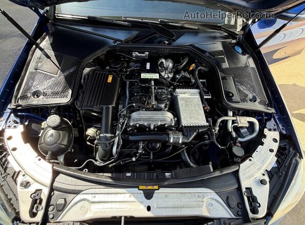 55SWF4KB7HU192124 2017 MERCEDES-BENZ C-CLASS Blue წინა პანელის ხედი