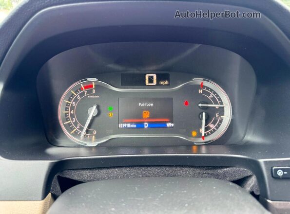 5FNYF6H30JB068059 2018 HONDA PILOT Красный Вид наклейки с VIN-кодом