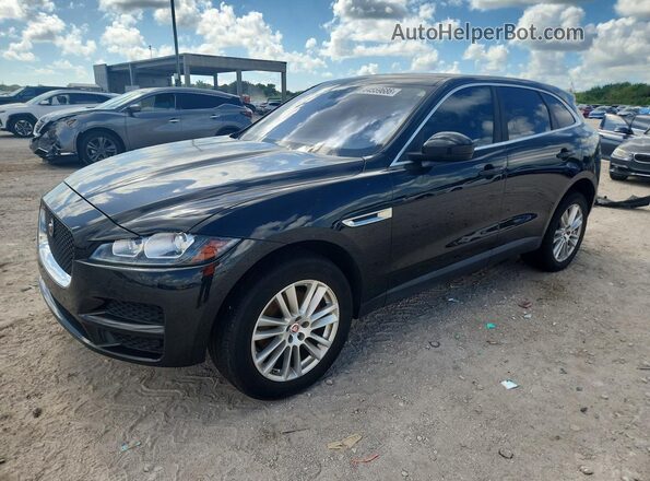 SADCK2GXXLA636367 2020 JAGUAR F-PACE Black უკანა მარცხენა