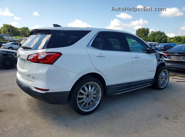 2GNAXKEV7K6170504 2019 CHEVROLET EQUINOX White Передня права чверть