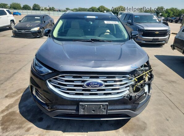 2FMPK3J98LBB47883 2020 FORD EDGE Черный Вид сзади