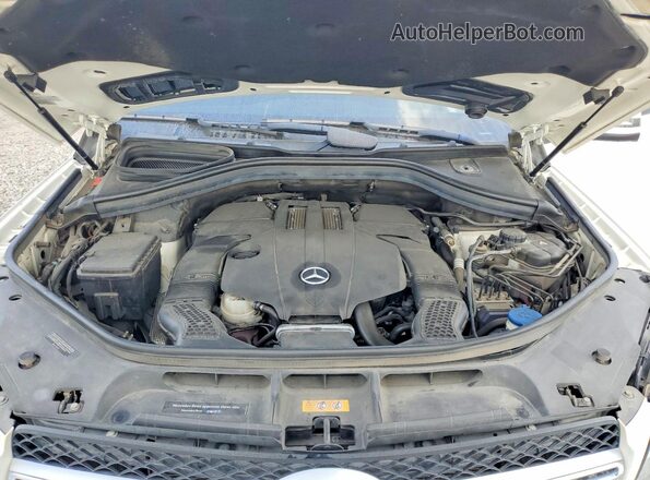 4JGDA5GB5KB218473 2019 MERCEDES-BENZ GLE White Widok komory silnika